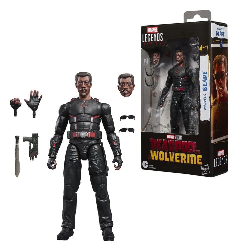 Deadpool & Wolverine Marvel Legends Action Figure Marvel\'s Blade 15 cm