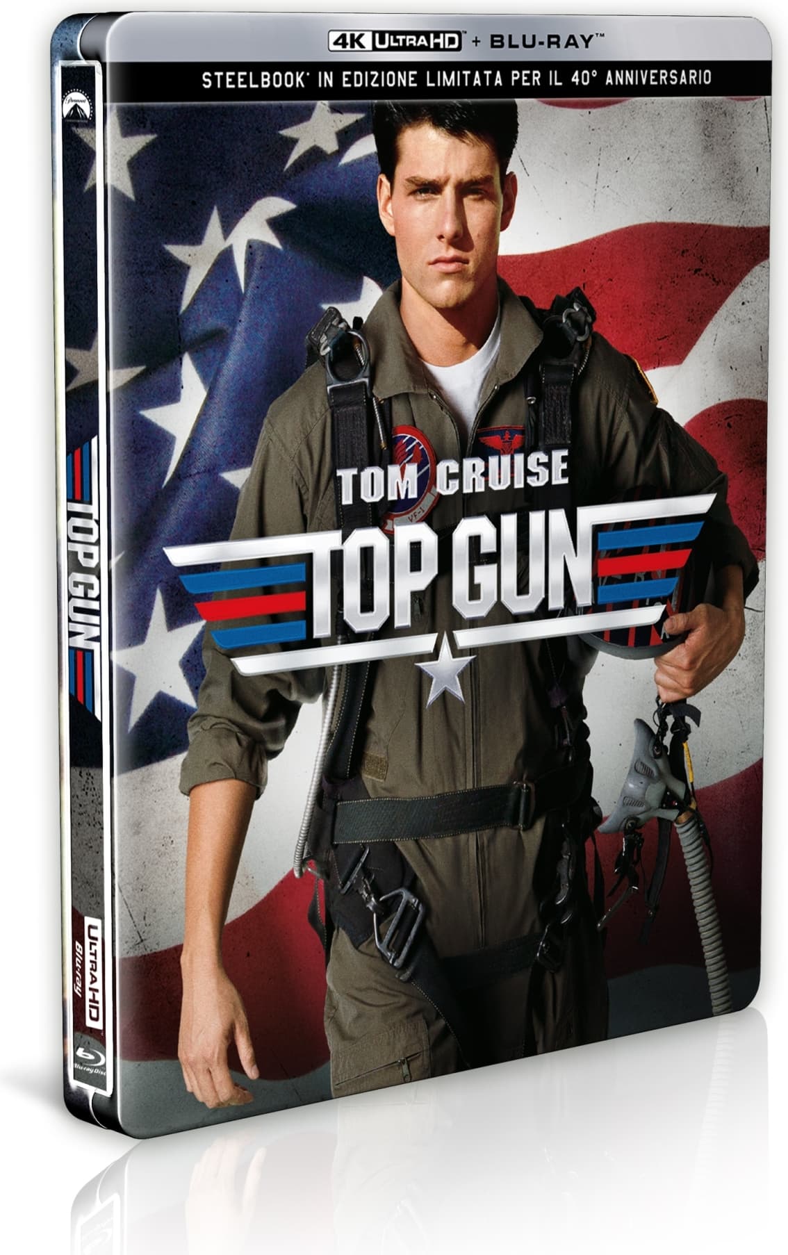 Top Gun (40 Anniversario) (Steelbook) (4K Ultra Hd+Blu-Ray)