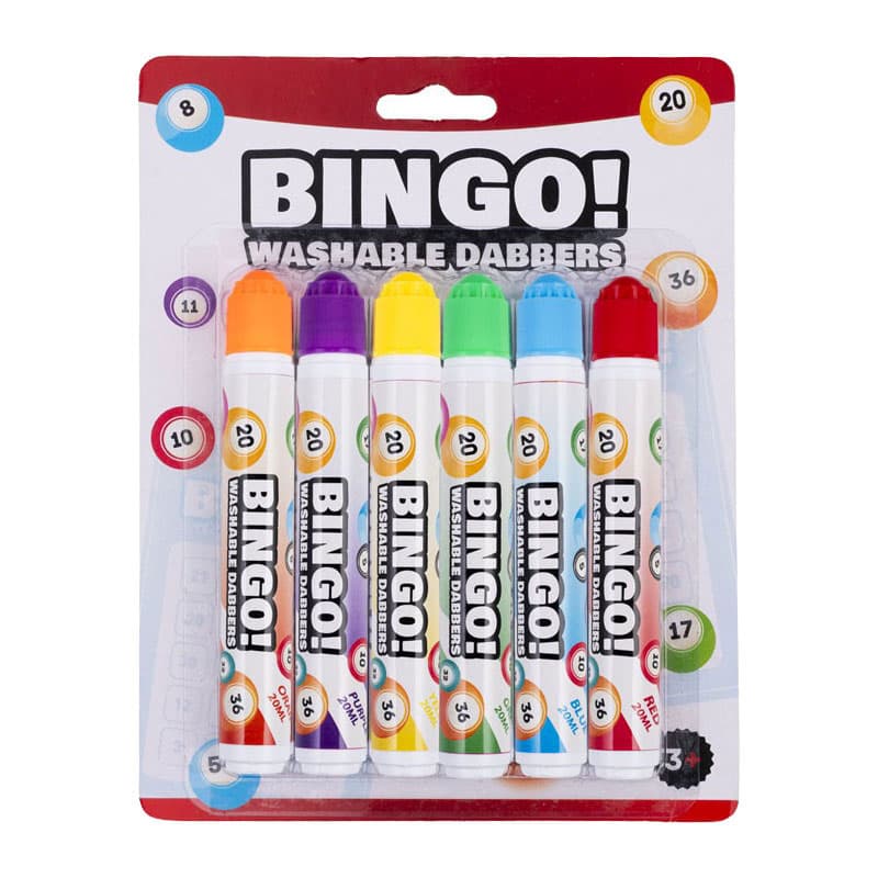 Bingo Dabbers 6 stuks 20 ml