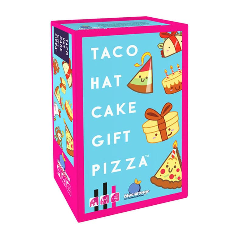 Blue Orange Kaartspel Taco Hat Cake Gift Pizza