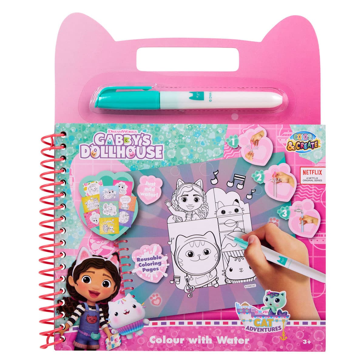 Gabby\'s Poppenhuis Waterkleurboek
