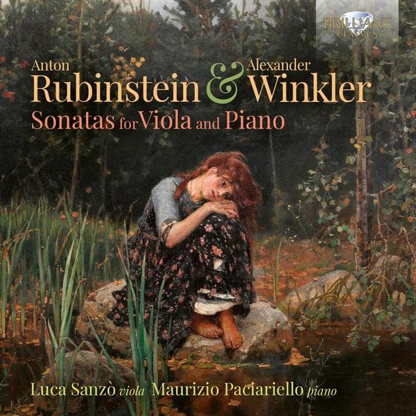 Luca Sanzò - Rubinstein & Winkler: Sonatas For Viola And Piano (CD)