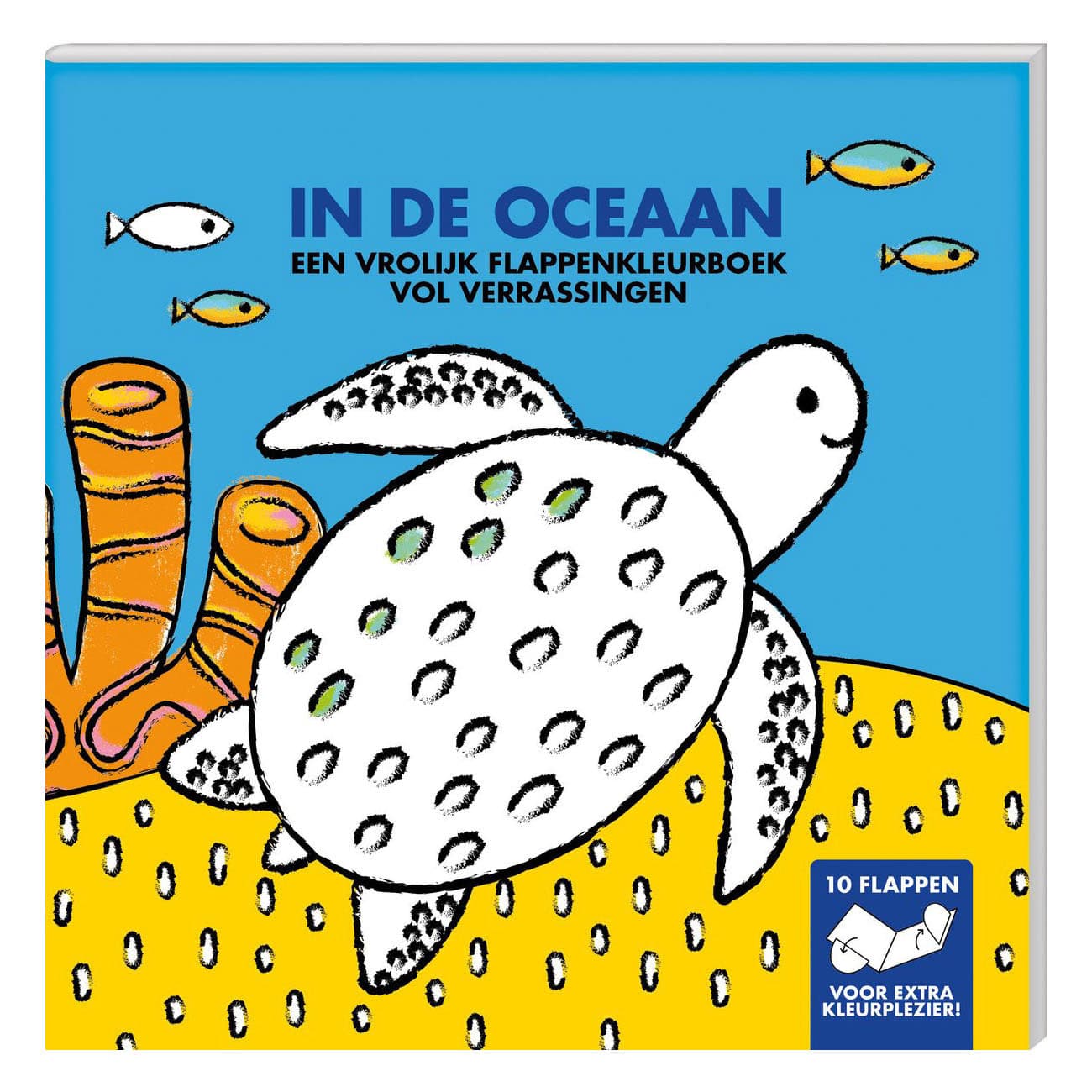 Flappenkleurboek - in de Oceaan