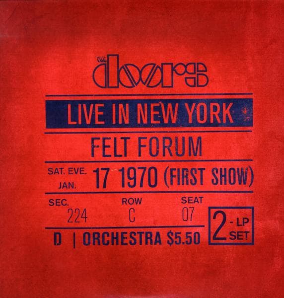The Doors - Live In New York (2 LP)