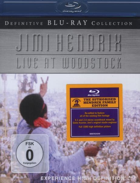 Jimi Hendrix - Live At Woodstock (Blu-ray)