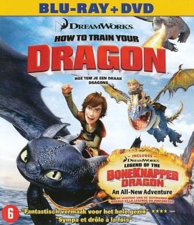 Hoe tem je een draak (Blu-ray)