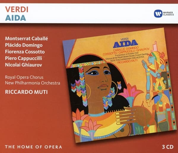 Montserrat Caballé, Placido Domingo, Chorus Of The Royal Opera House, Covent Garden, New Philharmonia Orchestra, Riccardo Muti - Verdi: Aida (3 CD) (Remastered)