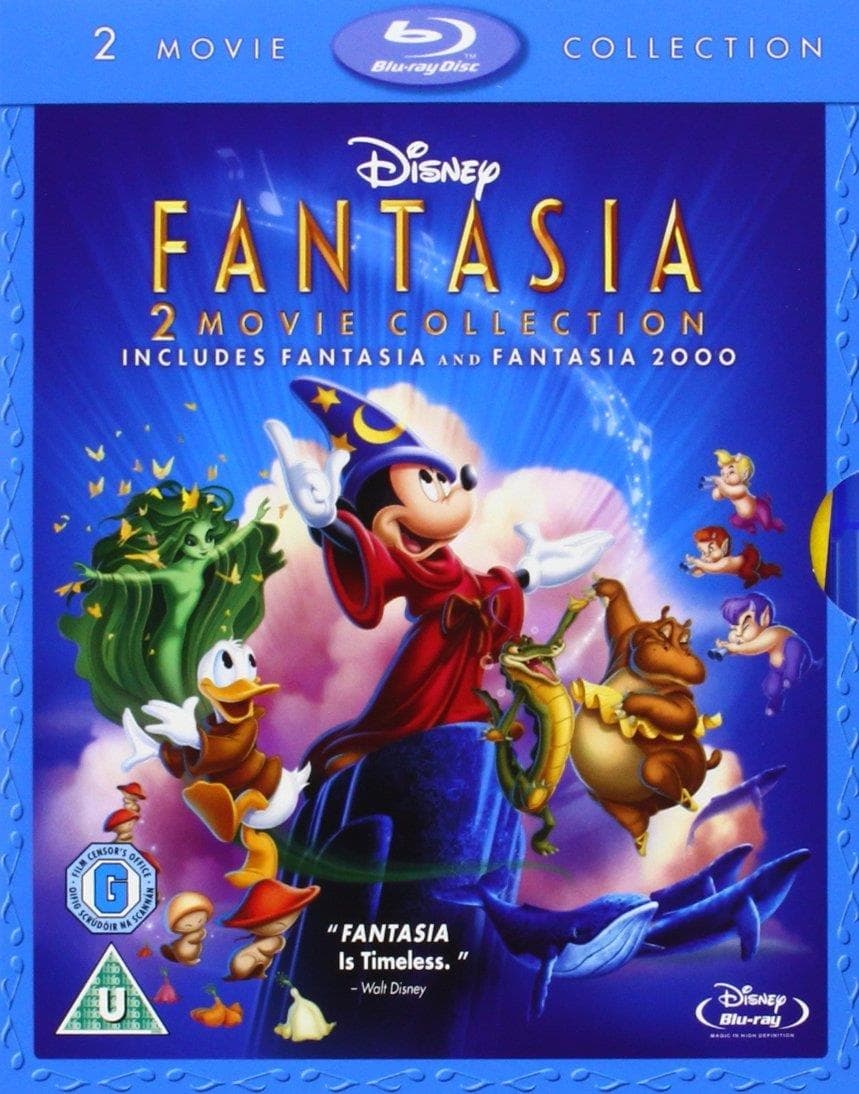 Fantasia / Fantasia 2000 Blu Ray Double Pack (Import)