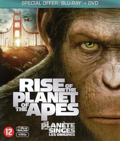 Rise of The planet of The apes (Blu-ray)