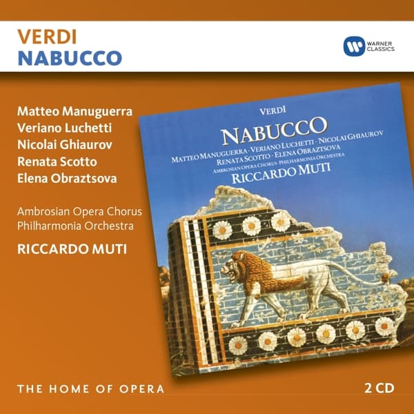 The Ambrosian Opera Chorus, Philharmonia, Riccardo Muti - Verdi: Nabucco (2 CD) (Remastered)