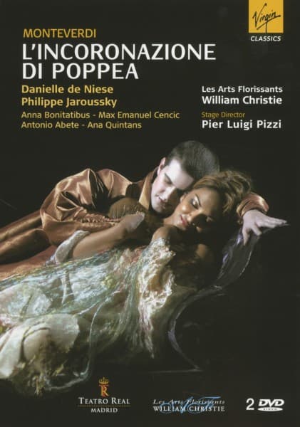 Danielle De Niesse,Philippe Jaroussky, Les Arts Florissants, William Christie - Monteverdi: L'Inconorazione Di Poppea (DVD)