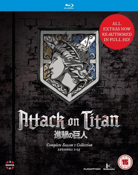 Attack On Titan: Complete Season One Collection (Import)